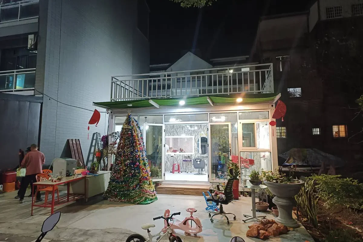 1835組合屋-中部組合屋-精品組合屋-組合屋設計施工-組合屋材料批發_完工_斗六美容苑_02